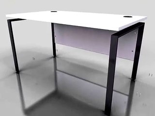 Video 3D thiết kế Bàn ghế nội thất văn phòng