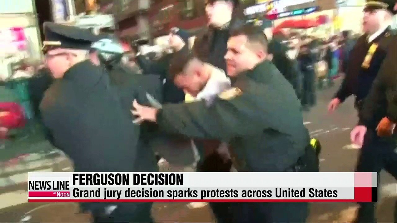 Ferguson protests spread to other U.S. cities