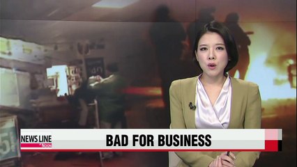 Korean store owners caught up in Ferguson violence, 2 stores burnt to ground