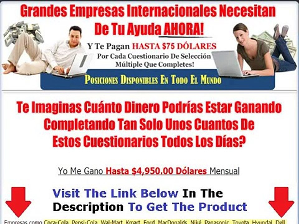 Encuestas Pagas Argentina 2012 + DISCOUNT + BONUS