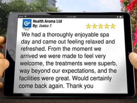 Health Aroma Ltd London Great Five Star Review by Debbie T.