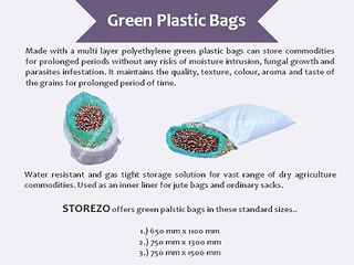 Storezo Grain Storage Bags