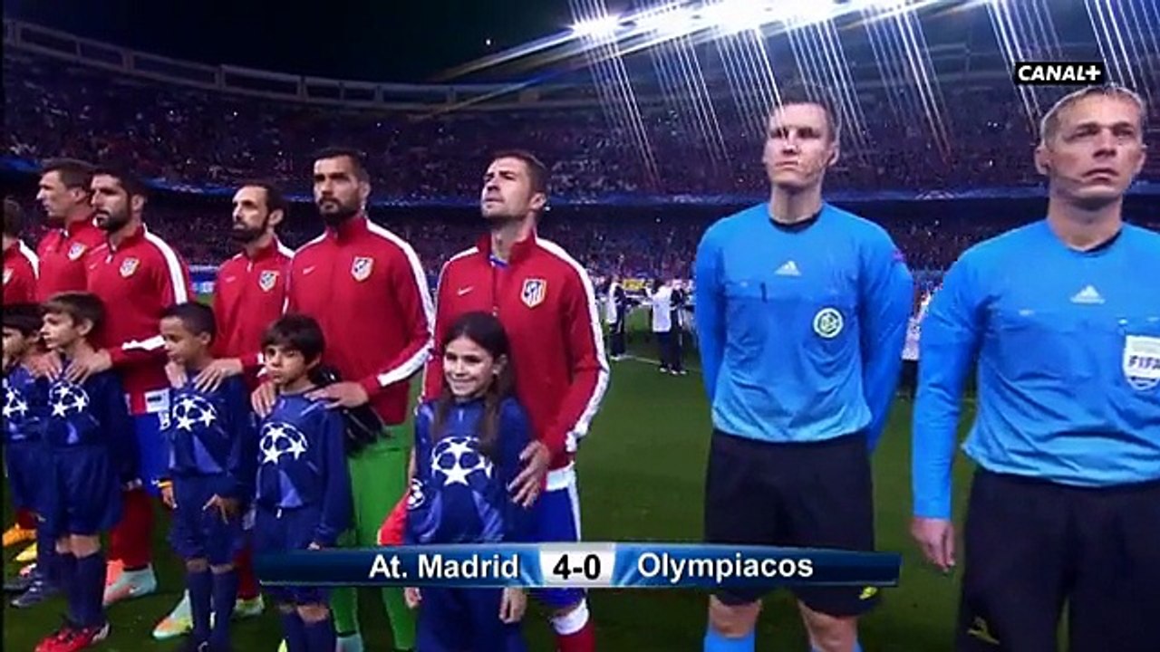 Atl. Madrid 4-0 Olympiakos - Goals and Highlights