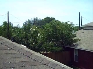 Hail Damage To a Roof by the Dallas Home Inspectors