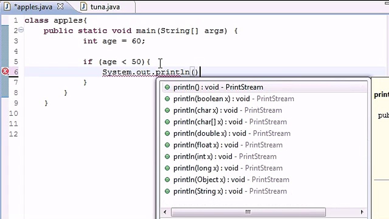 Java Programming Tutorial - 18 - Nested if Statements