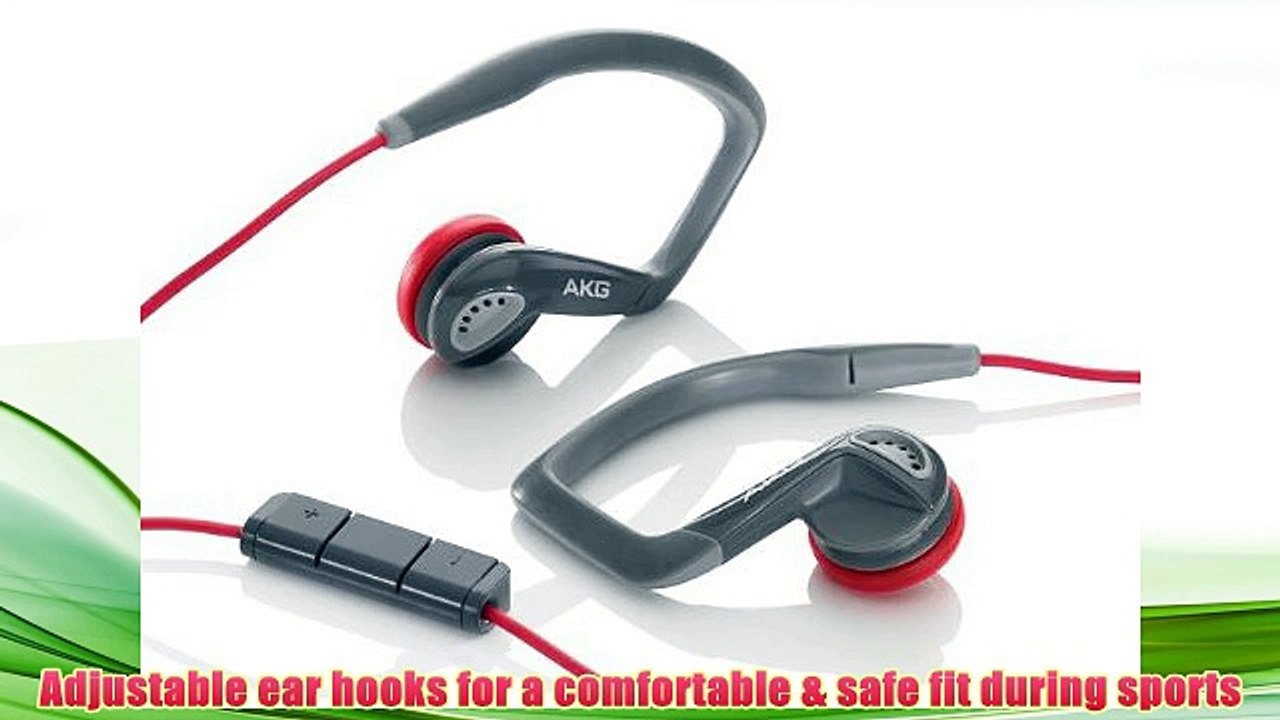 Best buy AKG K 326 High Performance Sport Headphone - Red