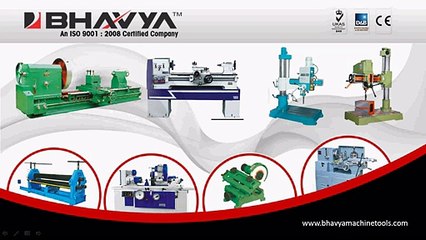 Industrial Machine Tools from www.bhavyamachinetools.com