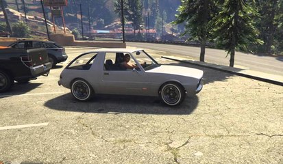 Une femme au volant dans GTA V