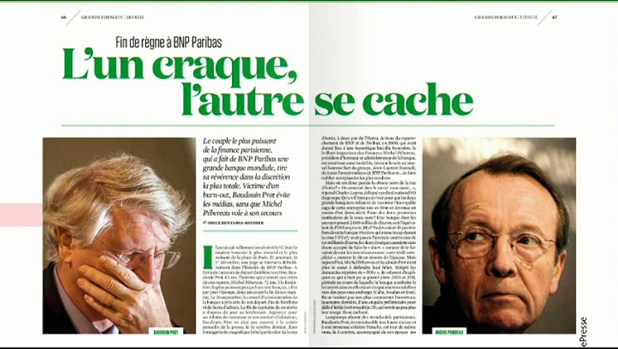 La revue de Presse : 'Le moment de la bascule'