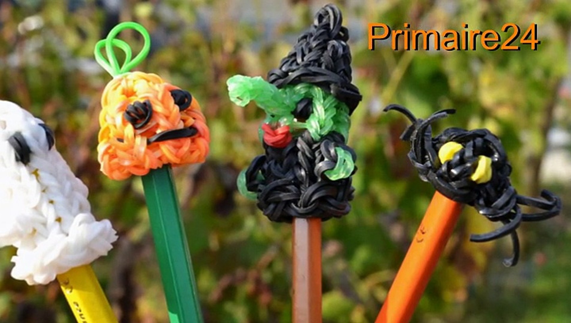 Araignée en élastiques Rainbow Loom figurine marionnette Halloween DIY -  Vidéo Dailymotion