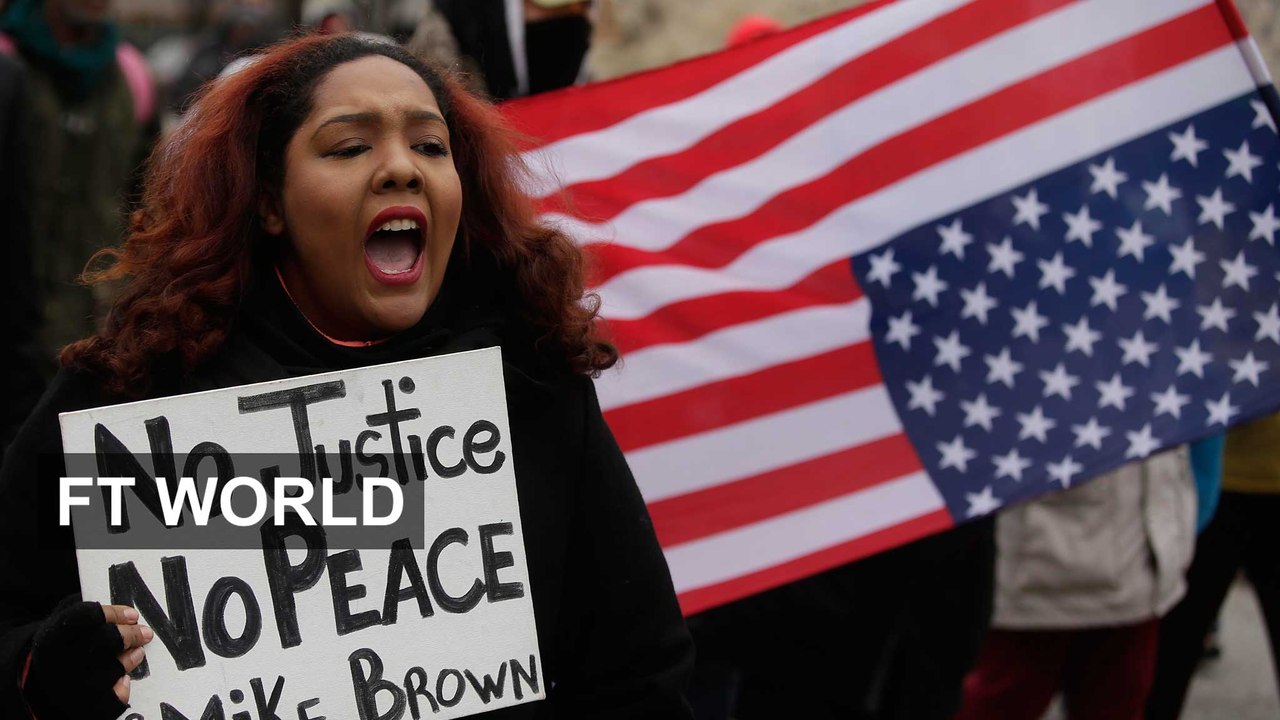 Protests sweep US cities against Ferguson ruling