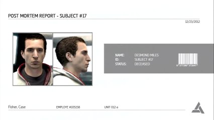 Assassin's Creed IV: Black Flag - Abstergo Entertainment - Soggetto 17 - Autopsia