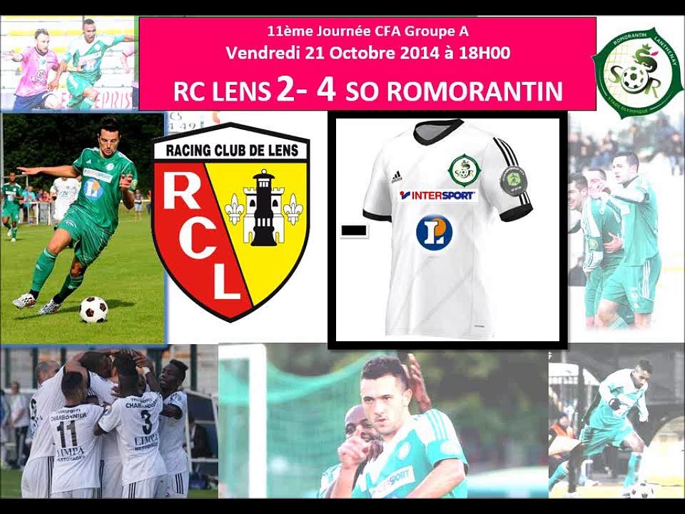 CFA Groupe A 2014/2015 RC LENS (2) - SO ROMORANTIN