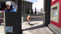 Une mamie joue à GTA V, et elle est plutôt très agressive!