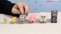 Animal Toys (6-Pack) / Ruchome Figurki Zwierząt Moby 6-pak - Minecraft - Mojang - 16590 - Recenzja