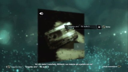 Assassin's Creed IV: Black Flag - Abstergo Entertainment - Soggetto Zero - File audio 5