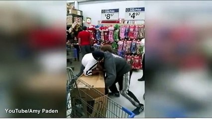 Black Friday chaos- Grown men wrestle over Fisher Price toy in Wal-Mart