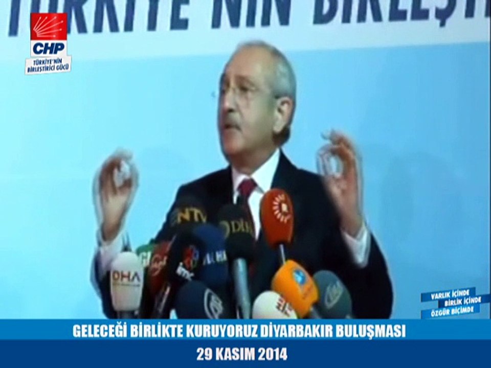 GELECEĞİ BİRLİKTE KURUYORUZ DİYARBAKIR BULUŞMASI 29/11/2014