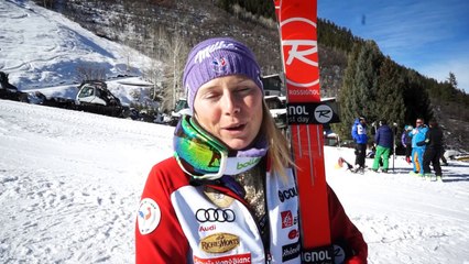 Aspen : Interview Pre Course de TessaWorley / Vidéo FFS-Eurosport