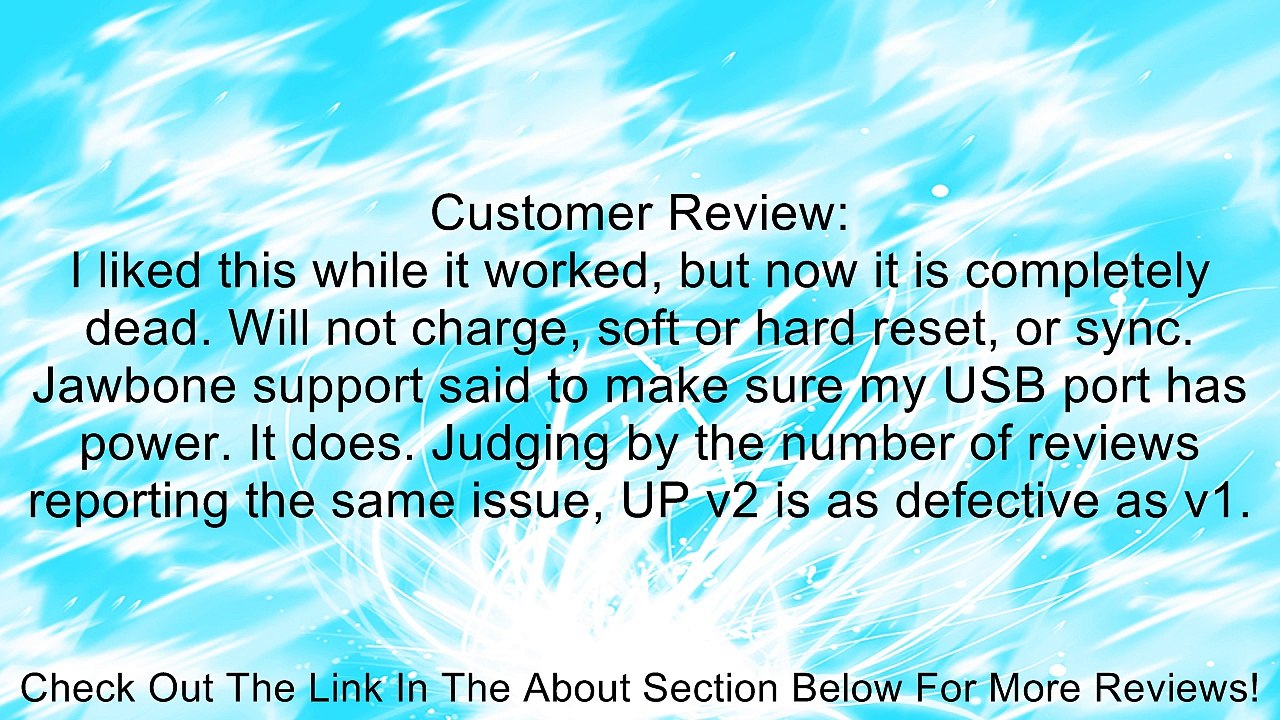 UP by Jawbone - Medium - Retail Packaging - Navy Blue Review