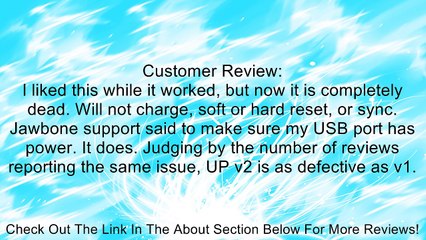 UP by Jawbone - Medium - Retail Packaging - Navy Blue Review