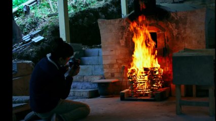 普限窯　第8回焼成の始まり