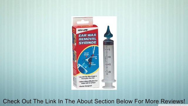 Ear Wax Removal Syringe - Ear Wax Rmvl Syr Review