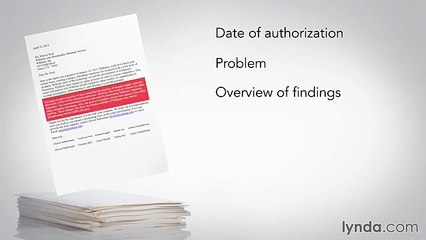 writing business report turtorial 10