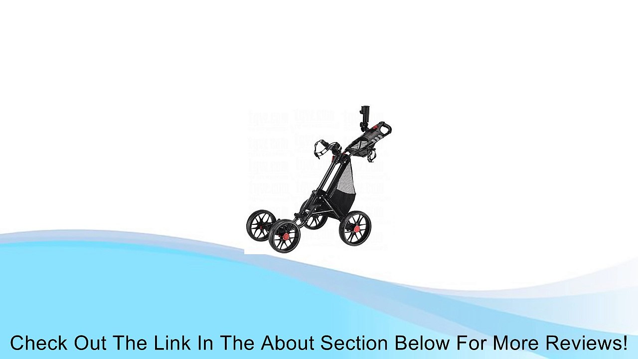 Caddytek Caddycruiser One-V2 Push Carts Review