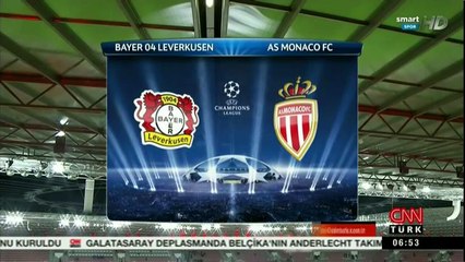 Bayer Leverkusen - Monaco 0-1 Maç Özeti