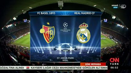 Basel - Real Madrid 0-1 Maç Özeti