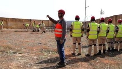 Suriye'de Sivil Savunma Eğitimi