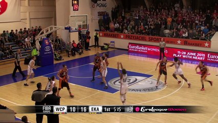 Highlights: Wisła Can-Pack - UMMC 56:66 [Wisła.TV]