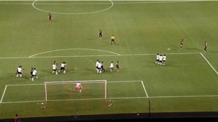 Japon Futbolcu, Frikikten Çatala Gol Attı