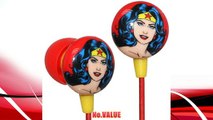 Best buy iHip DCF1030WW Vintage Wonder Woman Face Hi-Fi Noise Reducing Printed Ear Buds Earphones-