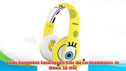 Best buy eKids Spongebob Squarepants Over the Ear Headphones by iHome SB-M40