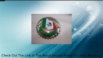 Mexico Car Badge Emblem for Vehicles Auto Screws Mounted On Tornillos 3.5