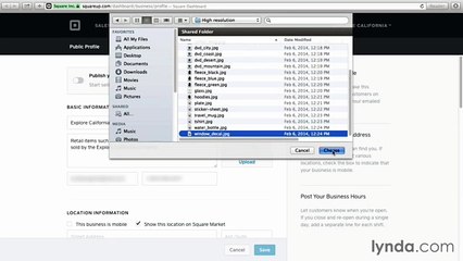 Up and Running with Square Register tutorial 4 Public_Profile