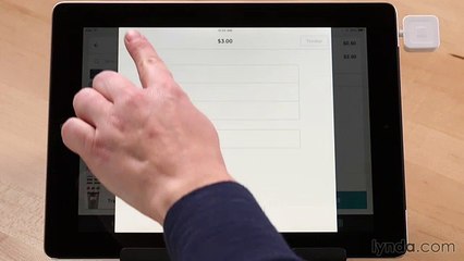 Up and Running with Square Register tutorial 14 Finishing_Sale