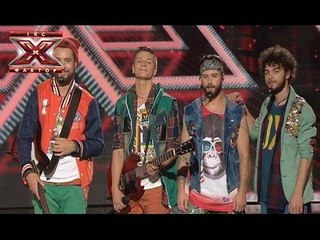 Ray band -  Замечательный сосед - Эдита Пьеха - Х-фактор 5 - Первый прямой эфир - 08.11.2014