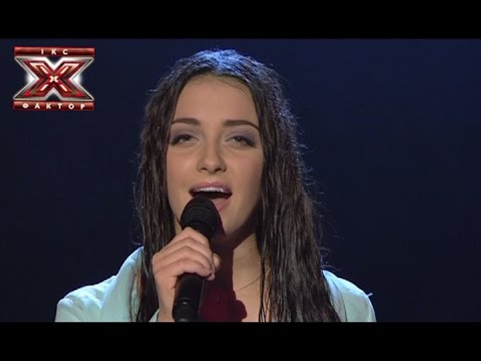 Данилевичa Санта - Небо Лондона -  Земфира - Х-фактор 5 - Первый прямой эфир - 08.11.2014