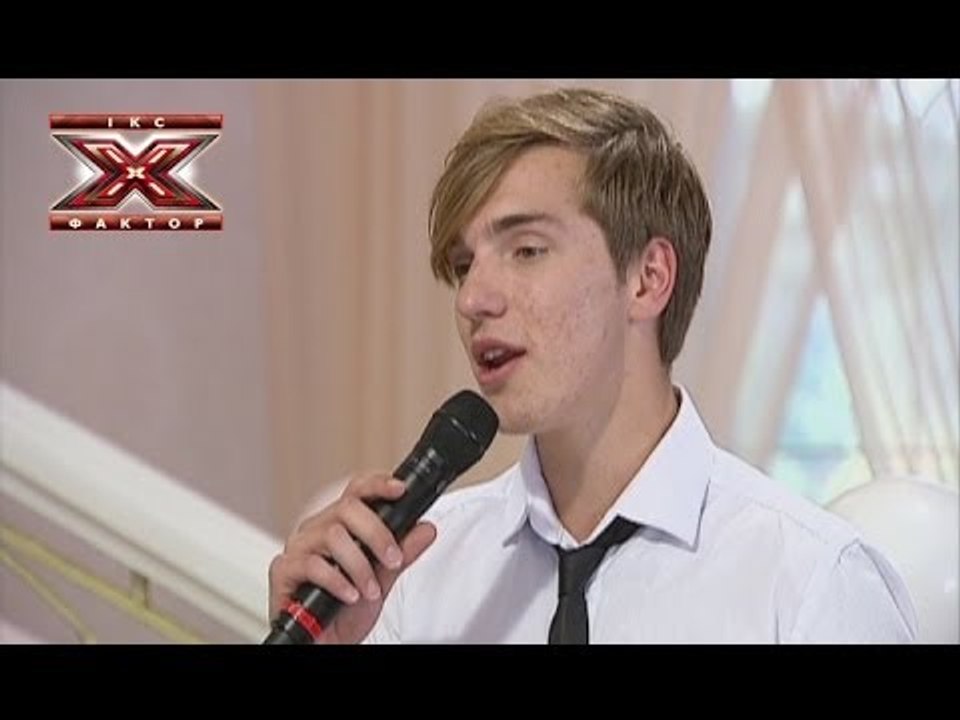 Евгений Шпаченко - Angels - Robbie Williams - Дома судей - Х-фактор 4 - 19.10.2013