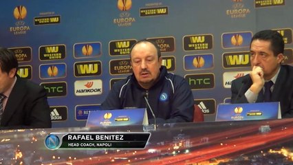 Benítez: "No hacemos cálculos, queremos ganar"
