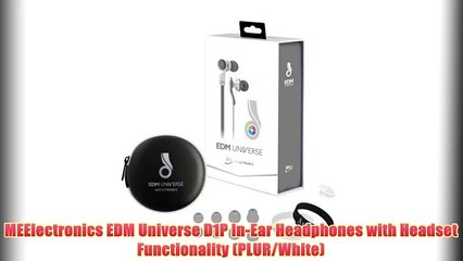 Best buy MEElectronics EDM Universe D1P In-Ear Headphones with Headset Functionality (PLUR/White)