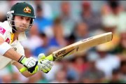 Australian batsman Phillip Hughes cricket career Cricket players observe a minute silence to pay respect