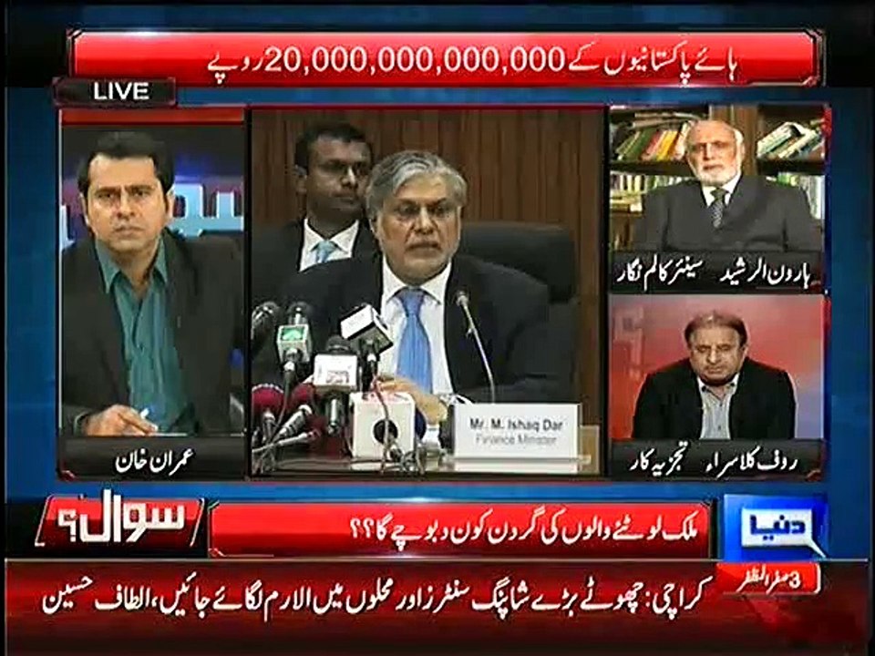 India is at Top Place for Putting Black Money in Swiss out of Top 180 Countries :- Rauf Klasra