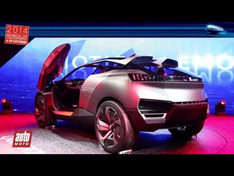 Peugeot Quartz concept - En direct du Mondial de l'Auto avec auto-moto.com