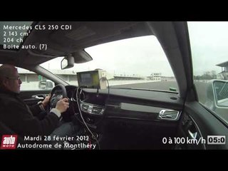 Mercedes CLS 250 CDI (0 à 100 Km/h)