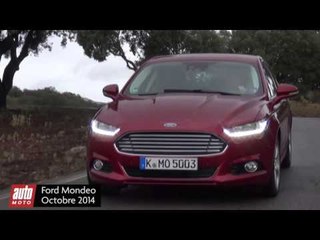 Essai Ford Mondeo 4e génération (2015) : test vidéo