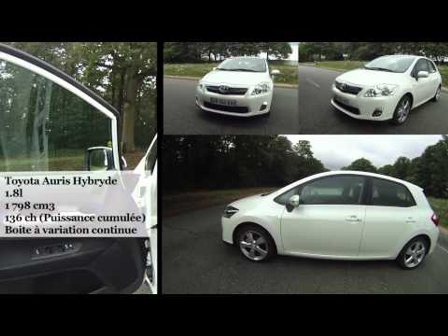 Toyota Auris Hybride 1.8 - Vidéo Dailymotion